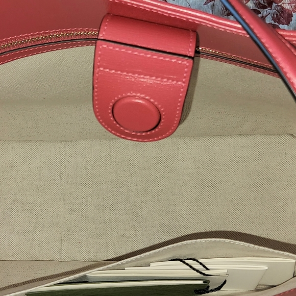 Gucci Red Horsebit 1955 Raffia - Picture 5 of 6